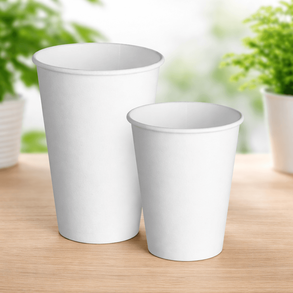 Vaso Blanco de Papel